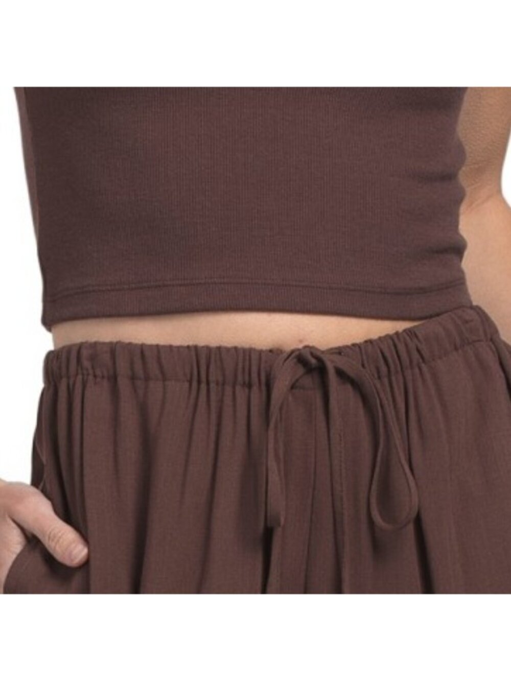HUNTER & BROWN 2pc Knit Top And Pants Set - Picture 3 of 3